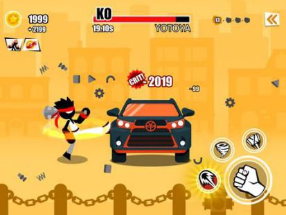 Car Destruction bậc thầy kungfu