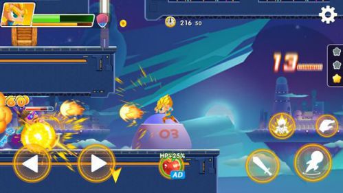 Hero the Man game 7 viên ngọc rồng