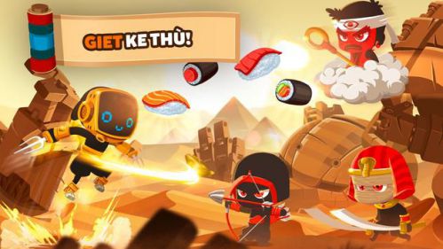 Ninja Dash mod vô hạn tiền
