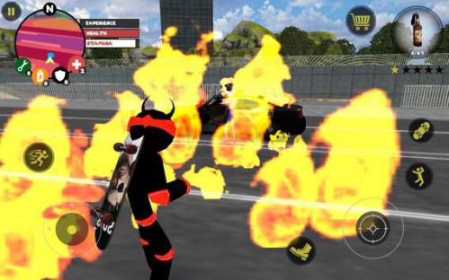 Stickman Rope Hero game người nhện