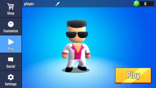 Stumble Guys hành động