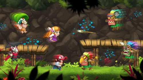 Super Jungle Jump mod vô hạn tiền