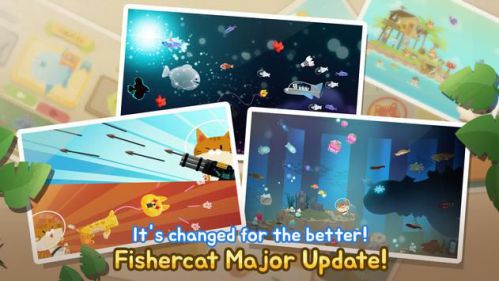 The Fishercat game mèo câu cá