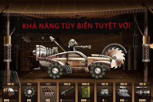 Zombie Hill Racing dùng xe cán zombie