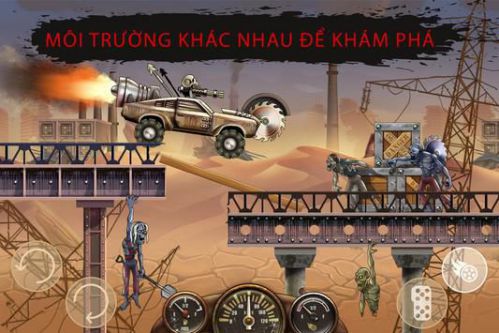 Zombie Hill Racing game tiêu diệt zombie