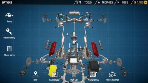 Car Mechanic Simulator buôn bán xe hơi