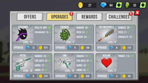 Stickman vs Zombies thây ma