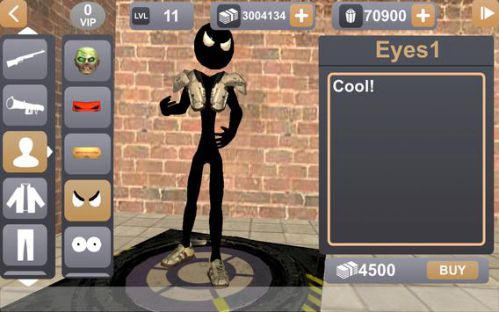 Stickman Rope Hero 2 mod experience exp