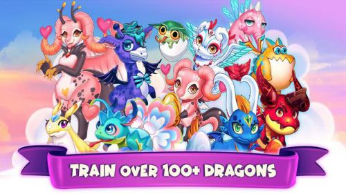 Idle Dragon Tycoon huấn luyện rồng