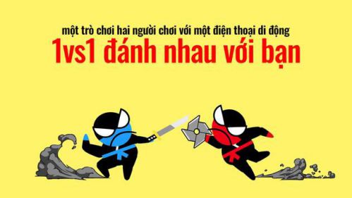 Nhảy Ninja trận chiến game nhiều người chơi