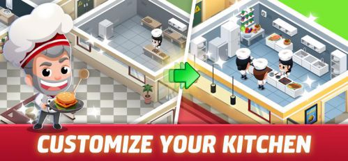 Idle Restaurant Tycoon hack tiền