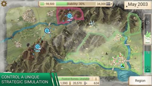 Rebel Inc. chiến lược