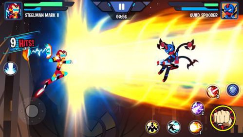 Stickman Heroes Fight game nhiều người chơi