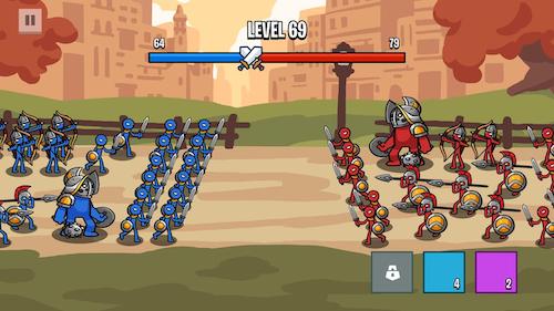 Stick Wars 2 hack vô hạn tiền