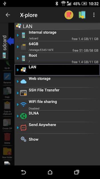 X-plore File Manager mod mở khóa