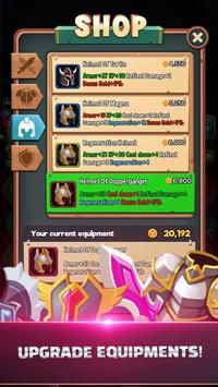 Lost in the Dungeon chiến đấu với quái vật