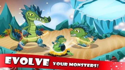 Monster City quái vật chiến đấu