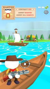 Western Sniper shooting in the river