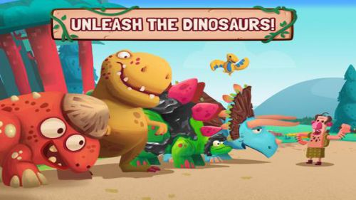 Dino Bash game chiến lược