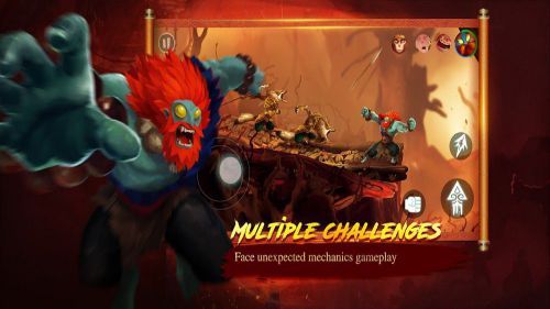Unruly Heroes mod vô hạn tiền