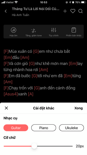 Hợp Âm Nhanh guitar piano