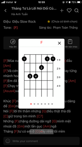 ứng dụng học guitar