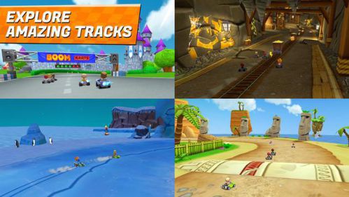 Boom Karts mod vô hạn tiền