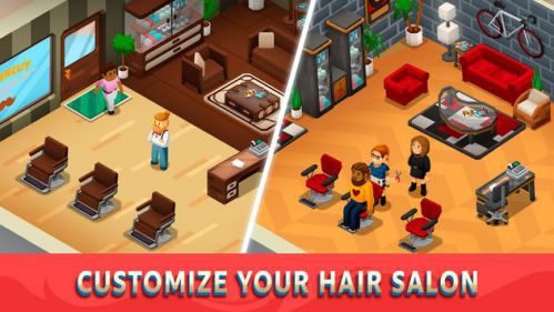 Idle Barber Shop Tycoon mod vô hạn tiền