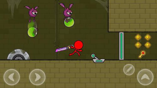 Red Stickman strategy game