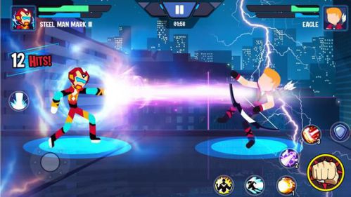 Siêu Anh Hùng Hội Tụ mod kỹ năng