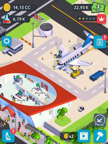 Airport Inc mod hack tiền