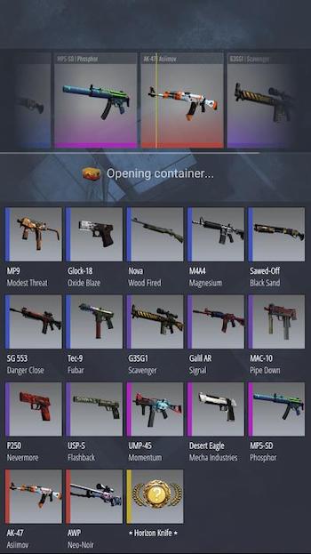 Case Simulator Ultimate mod mở hòm