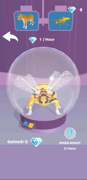 Idle Animal Evolution mod kim cương