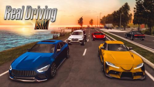 Real Driving Sim mod vô hạn tiền
