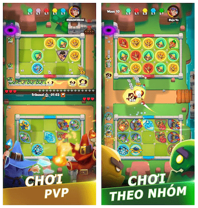 game thủ thành pvp