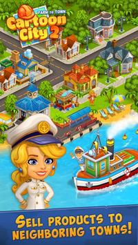 Cartoon City 2 mod vô hạn kim cương