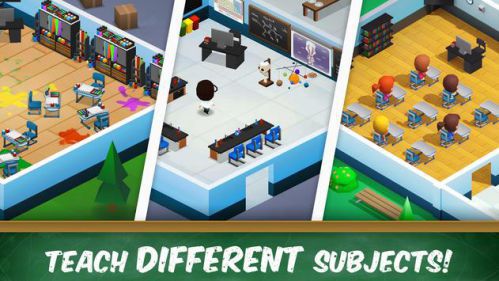Idle High School Tycoon quản lý trường học