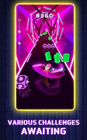 Beat Blader 3D mod mở khóa