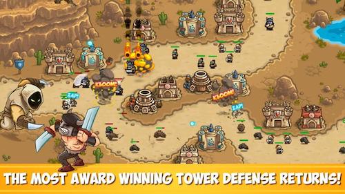 Kingdom Rush Frontiers mod vô hạn đá quý