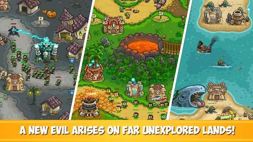 Kingdom Rush Frontiers mod vô han pha lê tiền