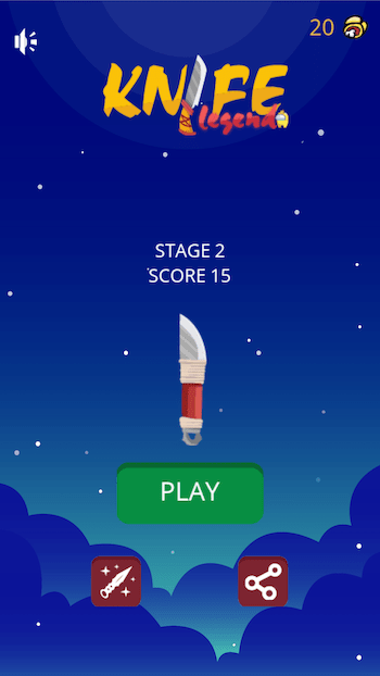 Game hay cho điện thoại Knife Legend