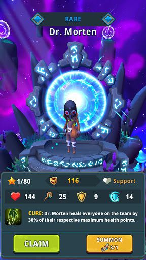 Idle Dungeon Manager khám phá hầm ngục