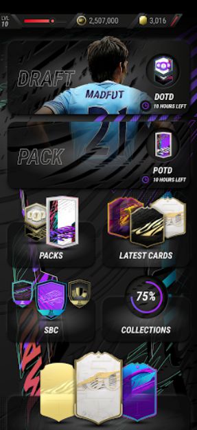 Madfut 21 mô phỏng bóng đá