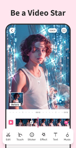 Ứng dụng chỉnh sửa video - hiệu ứng ma thuật