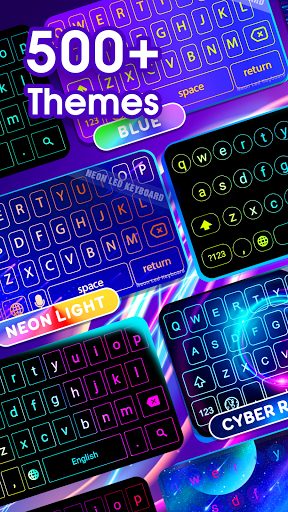 Tải Neon LED Keyboard MOD Premium