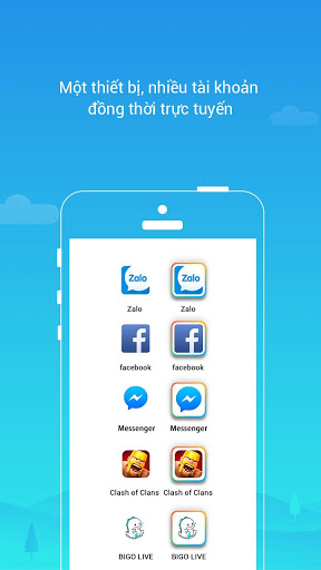 Ứng dụng nhiều tài khoản trên Android