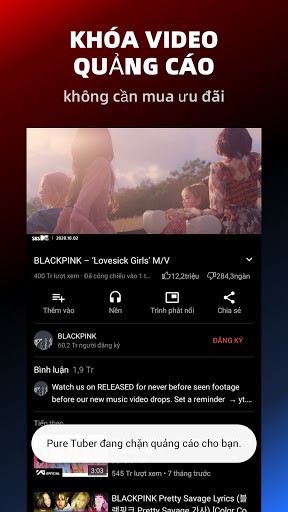 Ứng dụng khóa Ad cho video, ưu đãi miễn phí