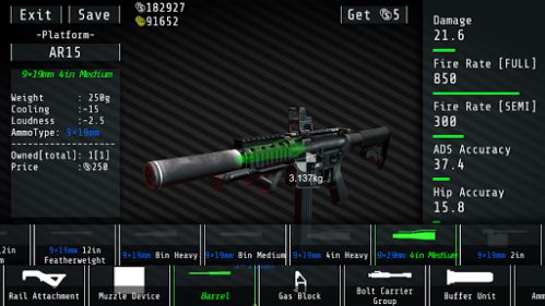 Squad Strike 4 nâng cấp cho súng