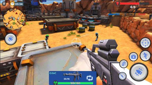 Stickman Critical Strike Ops vũ khí hạng nặng