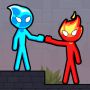 Stickman Red boy and Blue girl (MOD Unlimited Money, Costumes)